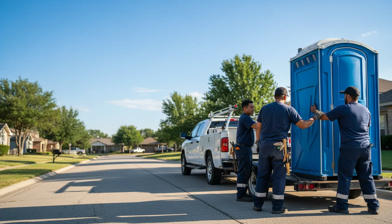 Portable Toilet Rental in New Lenox, IL near me